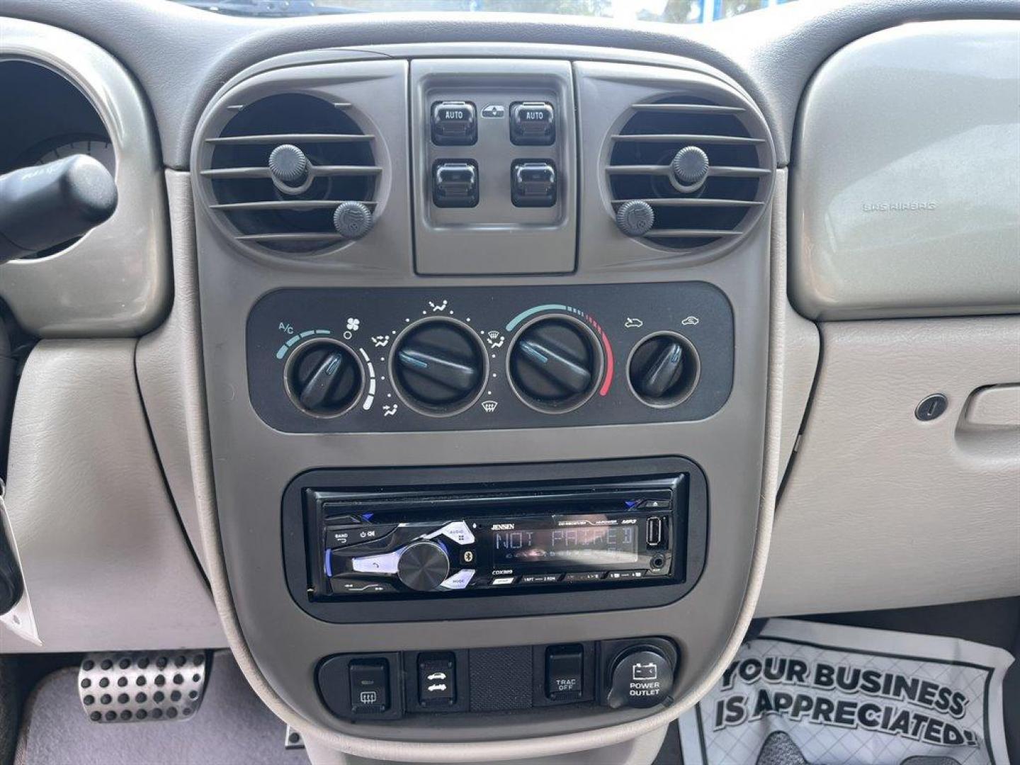 2005 White /Tan Chrysler PT Cruiser (3C3AY75S55T) with an 2.4l I-4 Dohc T/C HO 2.4l engine, Auto transmission, located at 745 East Steele Rd., West Columbia, SC, 29170, (803) 755-9148, 33.927212, -81.148483 - Special Internet Price! 2005 Chrysler PT Cruiser GT with AM/FM stereo, Cruise control, Air conditioning, Leather interior, Powered cloth convertible top, Powered windows, Powered door locks, Plus more! - Photo#8