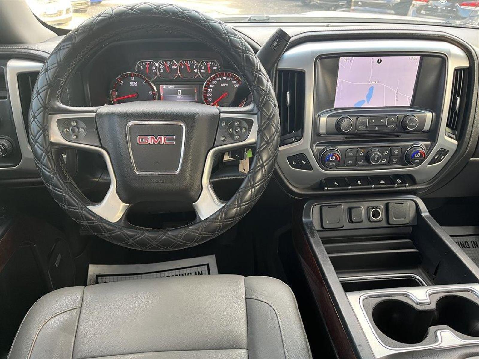 2015 Silver /Tan GMC Sierra 1500 (3GTU2VEC3FG) with an 5.3l V8 DI VVT Flex 5.3l engine, Automatic transmission, located at 745 East Steele Rd., West Columbia, SC, 29170, (803) 755-9148, 33.927212, -81.148483 - Special Internet Price! 2015 GMC Sierra with all grey leather seating, folding rear seats, backup camera, navigation, heating seats, Bose speakers, Z71 4x4, and towing! - Photo #5
