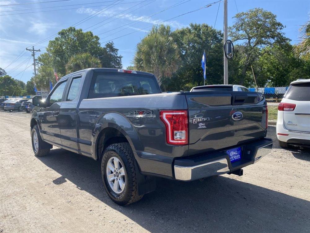 2016 Grey /Grey Ford F150 (1FTEX1EP1GF) with an 2.7l V6 DI T/C Ecoboost 2 engine, Automatic transmission, located at 745 East Steele Rd., West Columbia, SC, 29170, (803) 755-9148, 33.927212, -81.148483 - Special Interent Price! 2016 Ford F150 extended cab with all grey cloth interior, hands free calling, cruise control, seats up to 6, and folding rear seating. - Photo #1