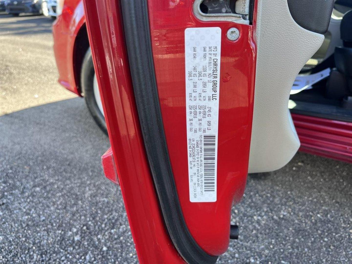 2013 Red /Black Dodge Grand Caravan (2C4RDGCG4DR) with an 3.6l V6 MPI Dohc VVT Flex engine, Automatic transmission, located at 745 East Steele Rd., West Columbia, SC, 29170, (803) 755-9148, 33.927212, -81.148483 - Special Internet Price! 2013 Dodge Grand Caravan - Photo#35