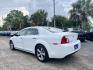 2012 White /Black Chevrolet Malibu (1G1ZC5E0XCF) with an 2.4l I-4 MPI 2.4l engine, Automatic transmission, located at 745 East Steele Rd., West Columbia, SC, 29170, (803) 755-9148, 33.927212, -81.148483 - Special Internet Price! 2012 Chevrolet Malibu with AM/FM stereo with USB port, Cruise control, Cloth interior, Air conditioning, Steering wheel controls, rear 60/40 split-folding rear seats, Powered windows, Powered door locks, Plus more! - Photo#1