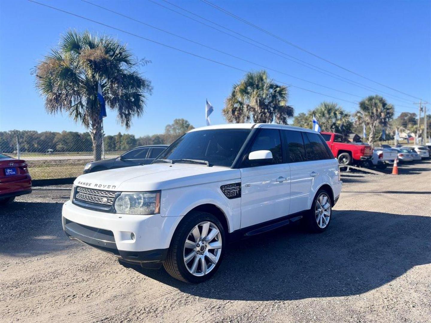 2013 White /Tan Land Rover Range Rover Sport HSE (SALSK2D41DA) with an 5.0l V8 SFI 5.0l engine, Automatic transmission, located at 745 East Steele Rd., West Columbia, SC, 29170, (803) 755-9148, 33.927212, -81.148483 - Special Internet Price! 2013 Land Rover Range Rover Sport with all tan leather seating, powered front seats, heat seats for front and rear, sunroof, navigation, bluetooth, powered liftgate, cold a/c! - Photo#0