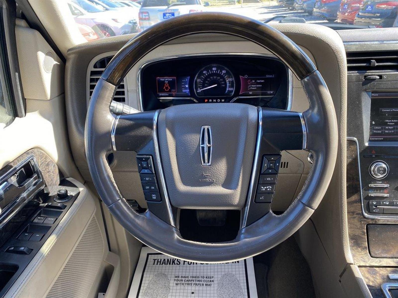 2015 Grey /Grey Lincoln Navigator (5LMJJ2HT2FE) with an 3.5l V6 DI T/C Ecoboost 3 engine, Automatic transmission, located at 745 East Steele Rd., West Columbia, SC, 29170, (803) 755-9148, 33.927212, -81.148483 - Special Internet Price! 2015 Lincoln Navigator with bluetooth, backup camera, sunroof, leather seats, navigation, push to start, 3rd row seating, 3rd row powered folding, powered liftgate, powered running board, powered front seats, heating and cooling front seats, cold a/c and hot heat! - Photo #5