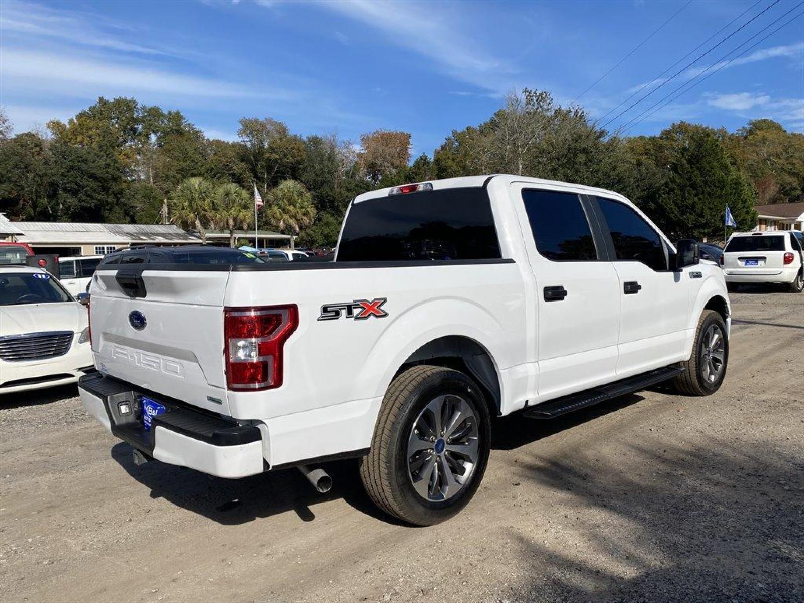 2019 White /Grey Ford F150 (1FTEW1CPXKF) with an 2.7l V6 DI T/C Ecoboost 2 engine, Automatic transmission, located at 745 East Steele Rd., West Columbia, SC, 29170, (803) 755-9148, 33.927212, -81.148483 - Special Internet Price! 2019 Ford F150 STX with powered windows and locks, cruise control, backup camera, bluetooth, rear folding seats, cold a/c and hot heat! - Photo #3