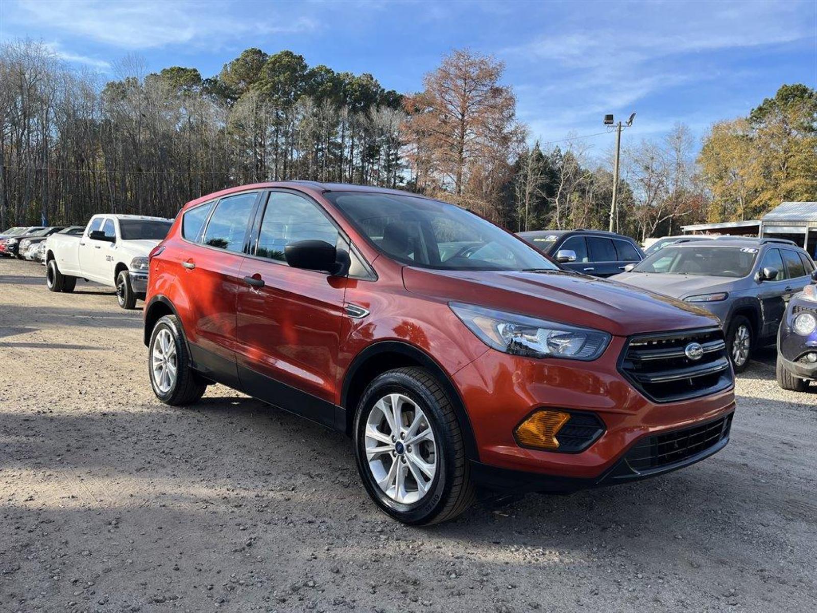2019 Orange /Grey Ford Escape (1FMCU0F73KU) with an 2.5l I-4 Smpi Dohc 2.5l engine, Automatic transmission, located at 745 East Steele Rd., West Columbia, SC, 29170, (803) 755-9148, 33.927212, -81.148483 - Special Internet Price- 2019 Ford Escape has Bluetooth, Back Up Camera, Power Windows and it Seats 5 - Photo #4