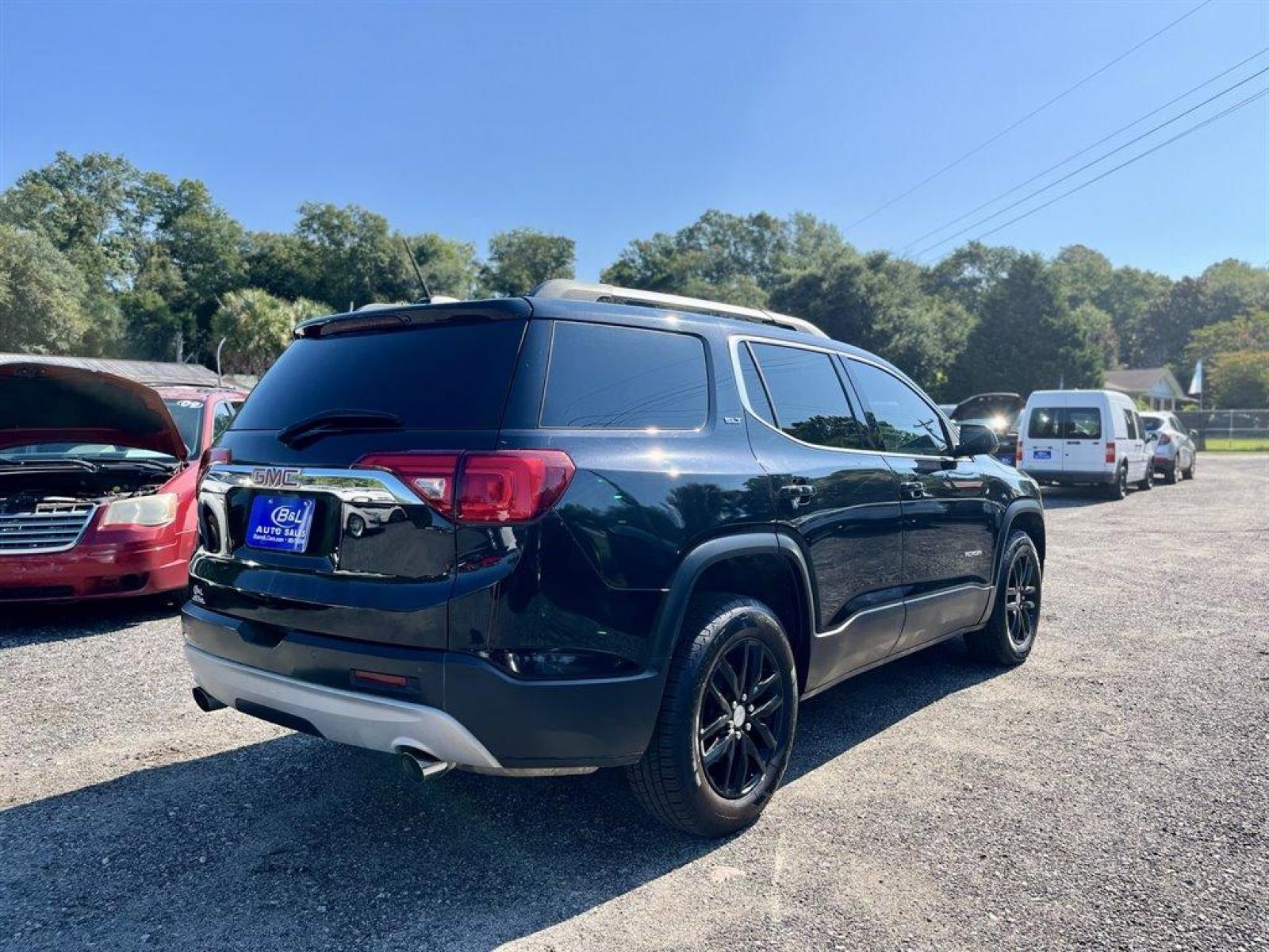 2018 Black /Cream GMC Acadia SLT-1 FWD (1GKKNMLS6JZ) with an 3.6l V6 DI Dohc 3.6l engine, Automatic transmission, located at 745 East Steele Rd., West Columbia, SC, 29170, (803) 755-9148, 33.927212, -81.148483 - Special Internet Price-2018 GMC Acadia With SiriusXM Satellite Radio, 8 Diagonal Color Touch Screen Back Up Camera, Leather Interior, Heated Driver and Front Passenger, Dual Climate Control, Keyless Open and Start, 3rd Row Seating, Plus More! - Photo #3