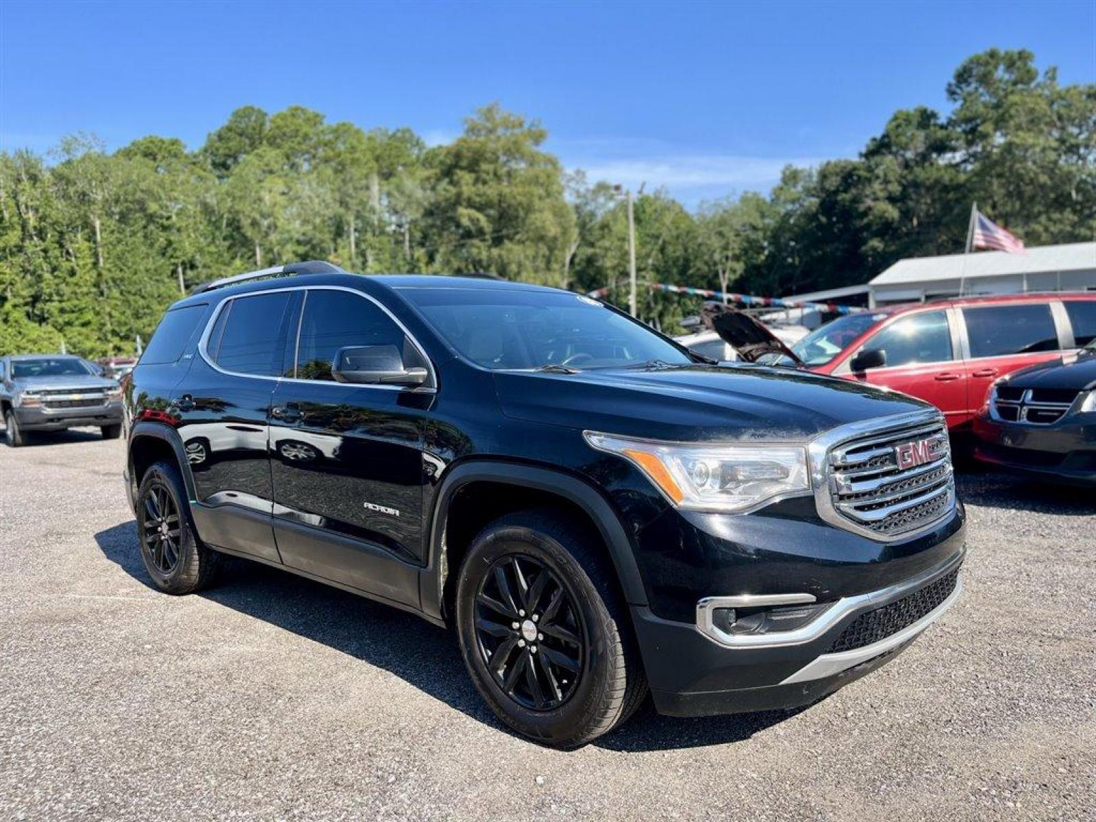 2018 Black /Cream GMC Acadia SLT-1 FWD (1GKKNMLS6JZ) with an 3.6l V6 DI Dohc 3.6l engine, Automatic transmission, located at 745 East Steele Rd., West Columbia, SC, 29170, (803) 755-9148, 33.927212, -81.148483 - Special Internet Price-2018 GMC Acadia With SiriusXM Satellite Radio, 8 Diagonal Color Touch Screen Back Up Camera, Leather Interior, Heated Driver and Front Passenger, Dual Climate Control, Keyless Open and Start, 3rd Row Seating, Plus More! - Photo #4