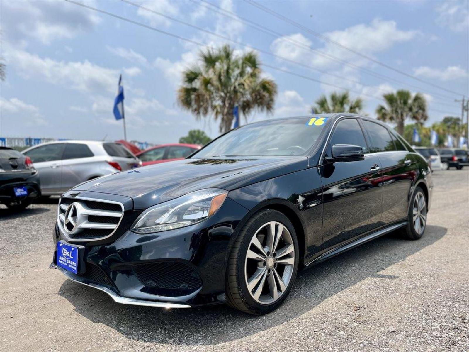 2016 Black /Black Mercedes-Benz E-Class E350 Sport Sedan (WDDHF5KB0GB) with an 3.5l V6 DI Dohc 3.5l engine, Automatic transmission, located at 745 East Steele Rd., West Columbia, SC, 29170, (803) 755-9148, 33.927212, -81.148483 - Special Internet Price-2016 Mercedes-Benz E Class has activated SiriusXM, Leather Interior, Heated Seats, Sunroof, Back Up Camera and Dual Climate Control, Remote Keyless Entry, Cruise Control, Collision Prevention Assist Plus, Driver Monitoring-Alert, Plus More! - Photo #0