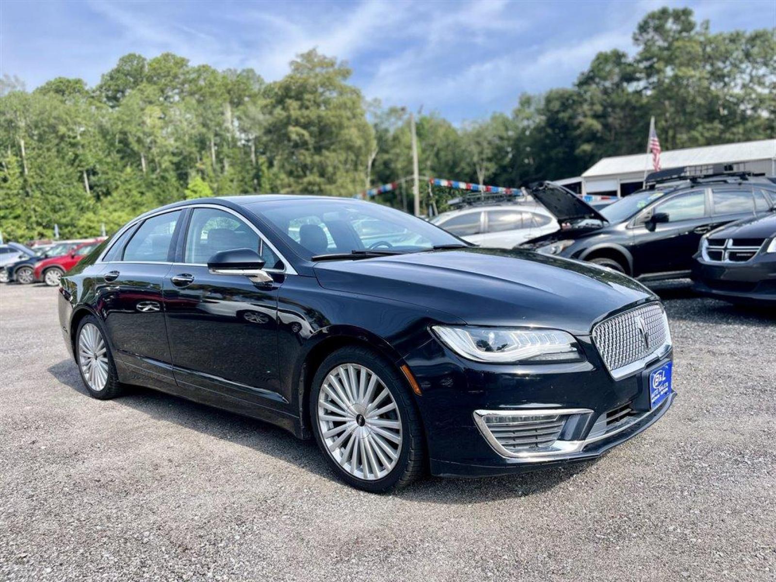 2017 Black /Black Lincoln MKZ Reserve FWD (3LN6L5E91HR) with an 2.0l I-4 DI T/C Ecoboost engine, Automatic transmission, located at 745 East Steele Rd., West Columbia, SC, 29170, (803) 755-9148, 33.927212, -81.148483 - Special Internet Price-2017 Lincoln MKZ has trial subscription to SiriusXM, Leather Interior, Bluetooth, 8 LCD capacitive touchscreen in center stack w/swipe and pinch-to-zoom capability, SYNC AppLink, Back Up Camera and Powered Front Seats, Cruise Control w/Steering Wheel Controls, Day-Night Auto-D - Photo #3