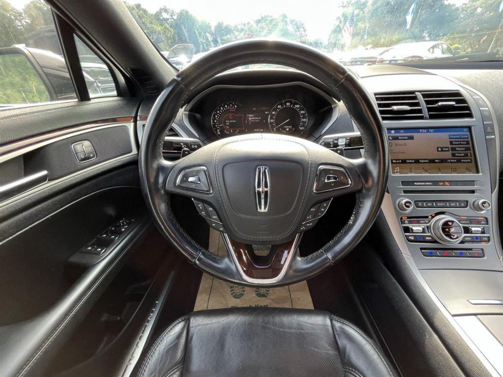 2017 Black /Black Lincoln MKZ Reserve FWD (3LN6L5E91HR) with an 2.0l I-4 DI T/C Ecoboost engine, Automatic transmission, located at 745 East Steele Rd., West Columbia, SC, 29170, (803) 755-9148, 33.927212, -81.148483 - Special Internet Price-2017 Lincoln MKZ has trial subscription to SiriusXM, Leather Interior, Bluetooth, 8 LCD capacitive touchscreen in center stack w/swipe and pinch-to-zoom capability, SYNC AppLink, Back Up Camera and Powered Front Seats, Cruise Control w/Steering Wheel Controls, Day-Night Auto-D - Photo #5