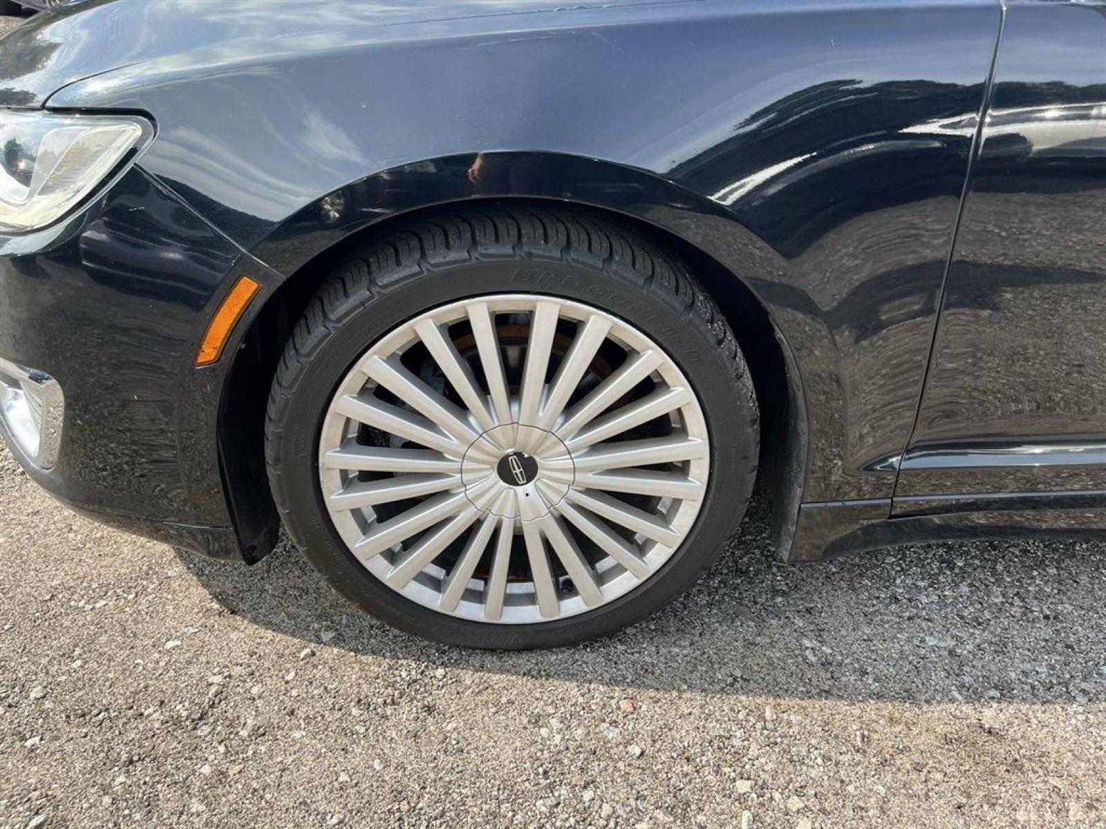 2017 Black /Black Lincoln MKZ Reserve FWD (3LN6L5E91HR) with an 2.0l I-4 DI T/C Ecoboost engine, Automatic transmission, located at 745 East Steele Rd., West Columbia, SC, 29170, (803) 755-9148, 33.927212, -81.148483 - Special Internet Price-2017 Lincoln MKZ has trial subscription to SiriusXM, Leather Interior, Bluetooth, 8 LCD capacitive touchscreen in center stack w/swipe and pinch-to-zoom capability, SYNC AppLink, Back Up Camera and Powered Front Seats, Cruise Control w/Steering Wheel Controls, Day-Night Auto-D - Photo #36