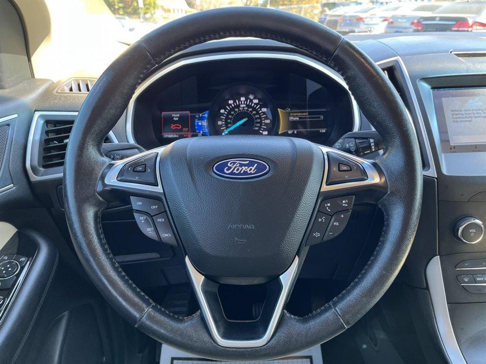 2019 Blue /Tan Ford Edge (2FMPK3J90KB) with an 2.0l I-4 DI Ecoboost 2.0l engine, Automatic transmission, located at 745 East Steele Rd., West Columbia, SC, 29170, (803) 755-9148, 33.927212, -81.148483 - Special Internet Price-2019 Ford Edge has Leather Interior, Bluetooth, Back Up Camera, Power Windows and Seats - Photo #5