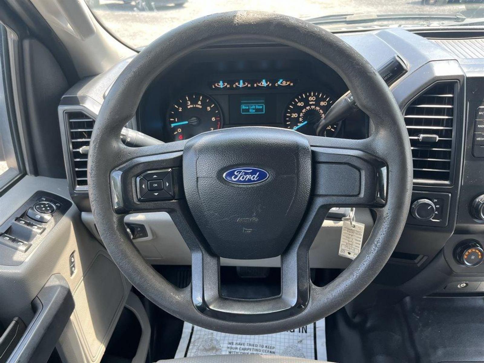 2018 Grey /Grey Ford F150 XL SuperCrew 6.5-ft. Bed 4WD (1FTFW1E55JF) with an 5.0l V8 Smpi Dohc Flex 5. engine, Automatic transmission, located at 745 East Steele Rd., West Columbia, SC, 29170, (803) 755-9148, 33.927212, -81.148483 - Special Internet Price-2018 Ford F-150 XL with Bluetooth, AM/FM Stereo, Backup camera, Cruise control, Leather interior, 40/20/40 Front Seat, Rear 60-40 Folding Split-Bench, Manual Air Conditioning, Remote Keyless Entry, 3 12V DC Power Outlets, Powered windows, Powered door locks, Plus More! - Photo #5