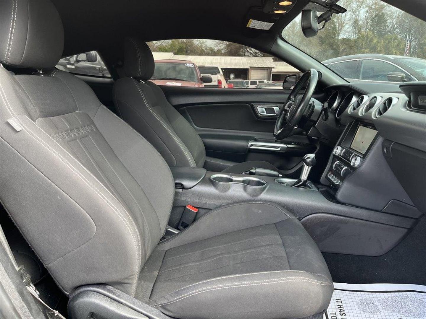 2019 Grey /Black Ford Mustang GT Premium Coupe (1FA6P8CF3K5) with an 5.0l V8 SFI 5.0l engine, Automatic transmission, located at 745 East Steele Rd., West Columbia, SC, 29170, (803) 755-9148, 33.927212, -81.148483 - Special Internet Price! 2019 Ford Mustang GT With SiriusXM Radio Trial, Bluetooth, Backup Camera, Radio w/Seek-Scan, Clock, Speed Compensated Volume Control, Aux Audio Input Jack, Steering Wheel Controls, Voice Activation and Radio Data System, Cloth Bucket Seats -inc: 6-way power front seats w/driv - Photo#19