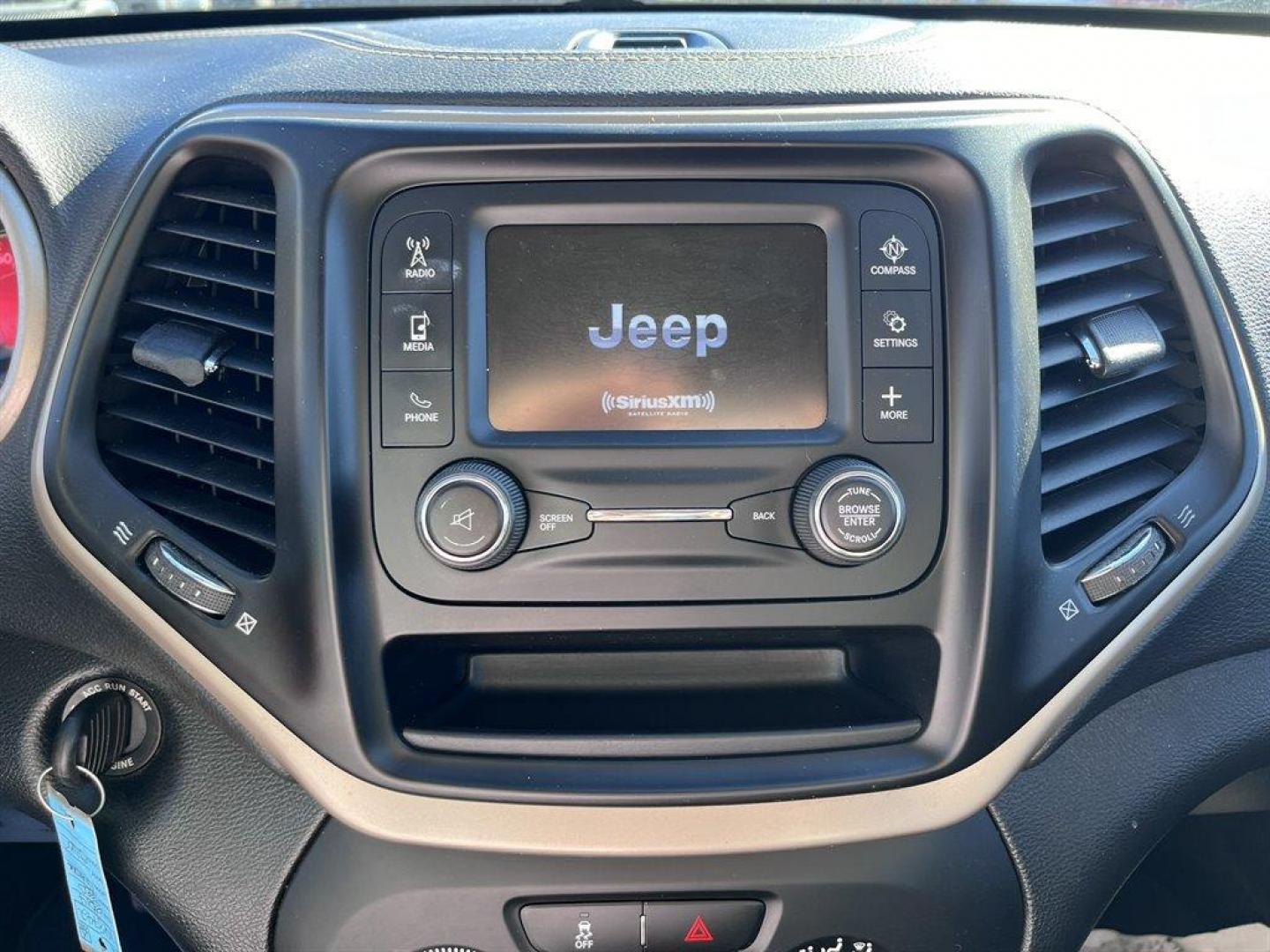 2014 Grey /Black Jeep Cherokee Sport FWD (1C4PJLAB1EW) with an 2.4l I-4 MPI Sohc 2.4l engine, Automatic transmission, located at 745 East Steele Rd., West Columbia, SC, 29170, (803) 755-9148, 33.927212, -81.148483 - Special Internet Price-2014 Jeep Cherokee With Bluetooth, Cloth Low-Back Bucket Seats, Cruise Control w/Steering Wheel Controls, Electronic Stability Control (ESC) And Roll Stability Control (RSC), Powered Windows, Plus More! - Photo#9