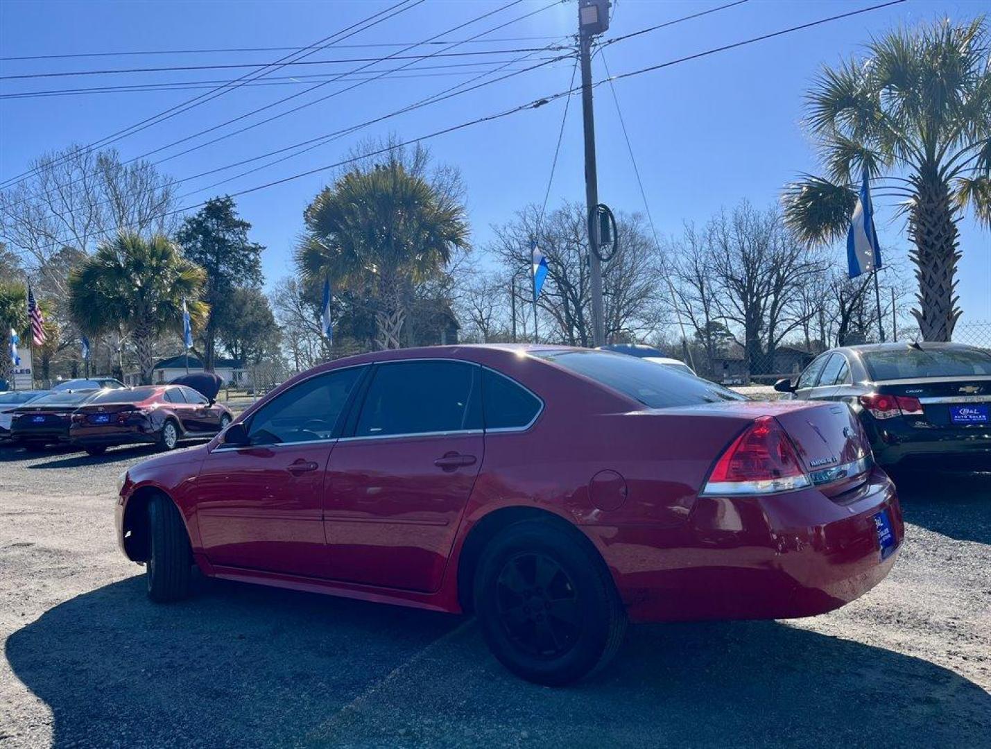 2010 Red /Black Chevrolet Impala (2G1WB5EK4A1) with an 3.5l V6 SFI Flex 3.5l engine, Automatic transmission, located at 745 East Steele Rd., West Columbia, SC, 29170, (803) 755-9148, 33.927212, -81.148483 - Special Internet Price! 2010 Chevrolet Impala with AM/FM stereo, Cruise control, Air conditioning, Powered driver seat, Cloth interior, Powered windows, Powered door locks, Plus more! - Photo#1