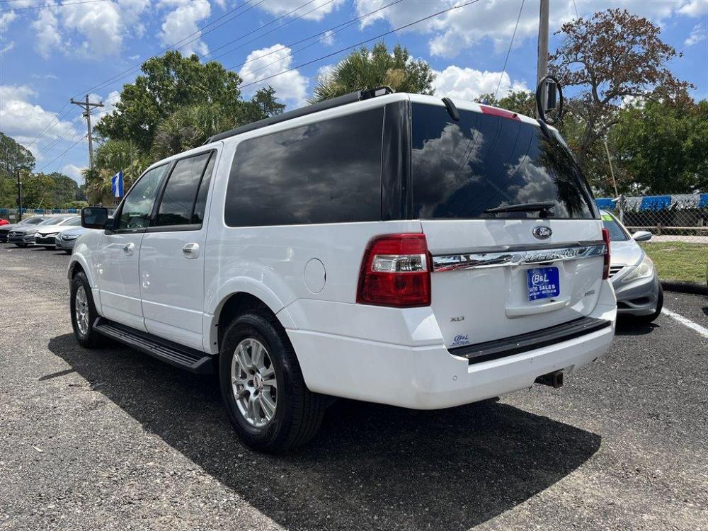 2015 White /Tan Ford Expedition EL (1FMJK1JT9FE) with an 3.5l V6 DI T/C Ecoboost 3 engine, Automatic transmission, located at 745 East Steele Rd., West Columbia, SC, 29170, (803) 755-9148, 33.927212, -81.148483 - Special Internet Price-2015 Ford Expedition EL has Climate Control Front Seats, 3rd Row Seating, Rear Climate Control, Back Up Camera, Bluetooth and 4X4 - Photo #1