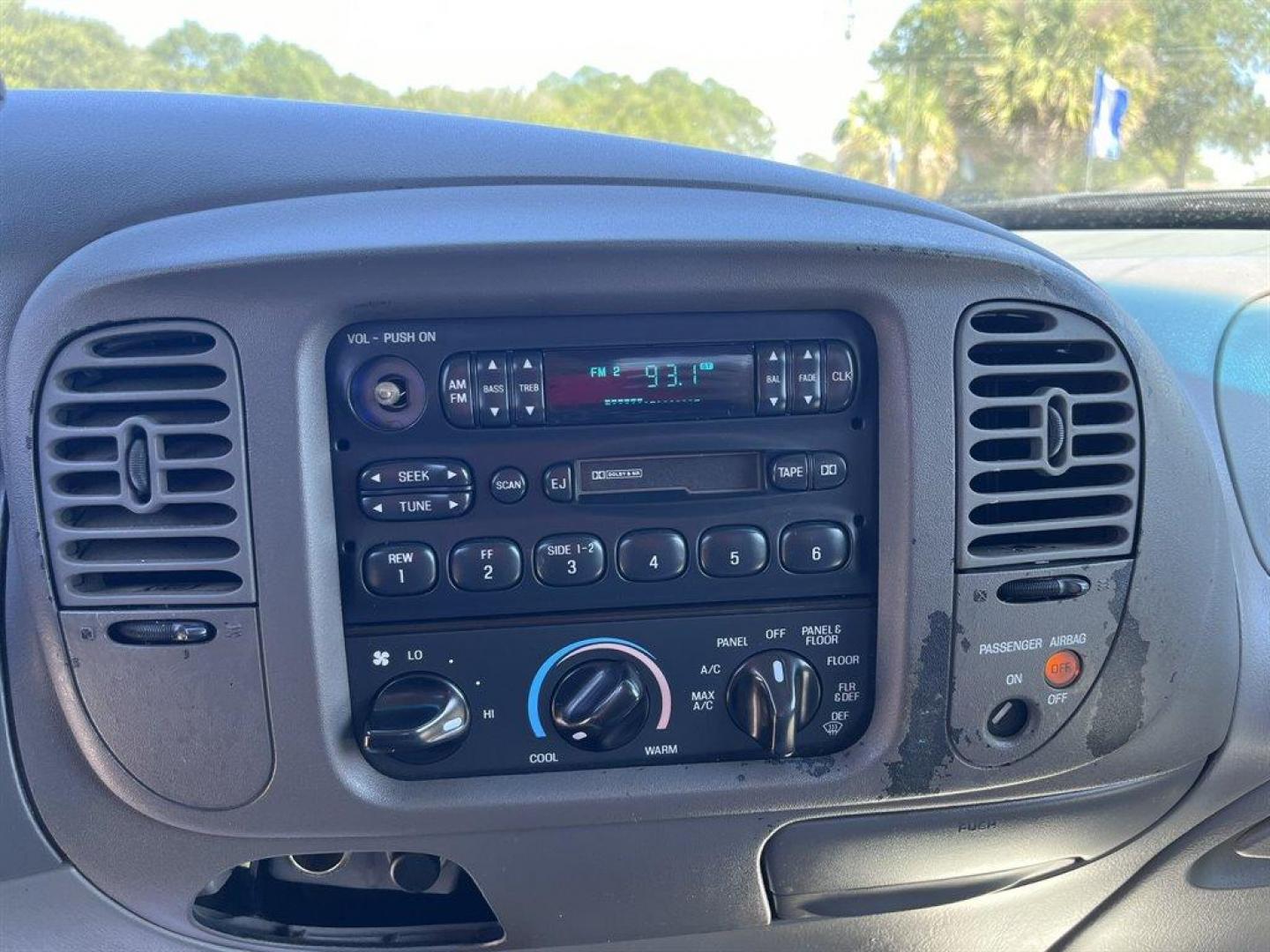 1998 Red /Grey Ford F150 (1FTZX1767WN) with an 4.6l V8 EFI Sohc 4.6l engine, Automatic transmission, located at 745 East Steele Rd., West Columbia, SC, 29170, (803) 755-9148, 33.927212, -81.148483 - Special Internet Price! 1998 Ford F150 Standard with AM/FM radio, Cruise control, Cloth interior, Rear bench seat, Powered windows, Powered door locks, Plus more! - Photo#9