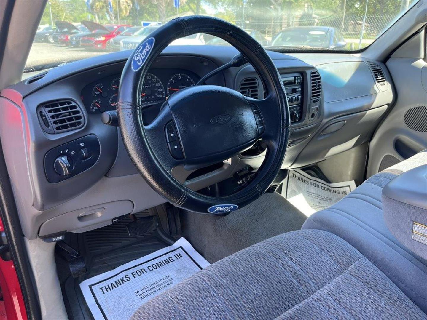 1998 Red /Grey Ford F150 (1FTZX1767WN) with an 4.6l V8 EFI Sohc 4.6l engine, Automatic transmission, located at 745 East Steele Rd., West Columbia, SC, 29170, (803) 755-9148, 33.927212, -81.148483 - Special Internet Price! 1998 Ford F150 Standard with AM/FM radio, Cruise control, Cloth interior, Rear bench seat, Powered windows, Powered door locks, Plus more! - Photo#4