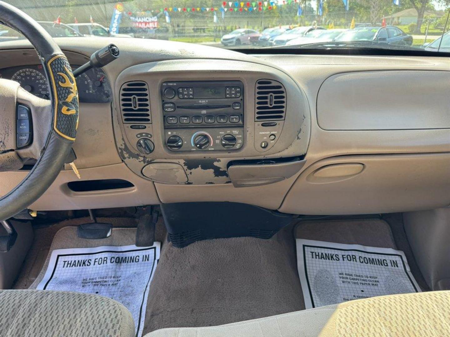 1999 Red /Tan Ford F150 (1FTRX18W0XN) with an 4.6l V8 EFI Sohc 4.6l engine, Automatic transmission, located at 745 East Steele Rd., West Columbia, SC, 29170, (803) 755-9148, 33.927212, -81.148483 - Special Internet Price! 1999 Ford F150 - Photo#11