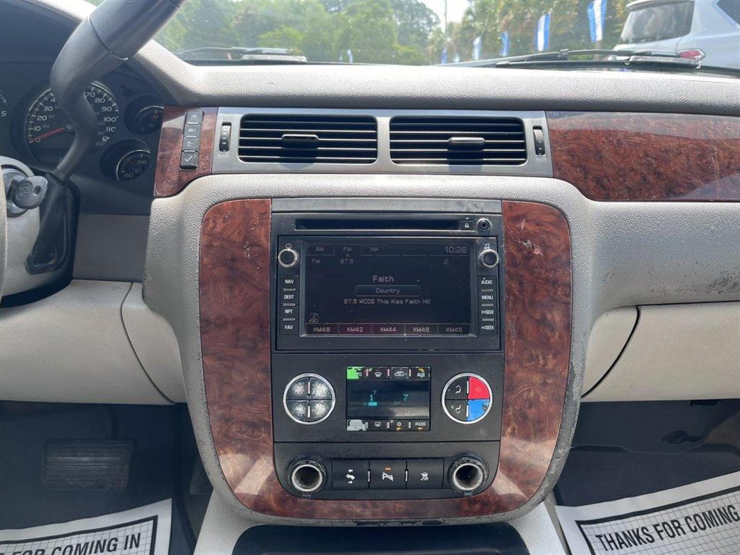 2007 Silver /Tan Chevrolet Tahoe (1GNFC13097J) with an 5.3l V8 SFI Flex 5.3l engine, Automatic transmission, located at 745 East Steele Rd., West Columbia, SC, 29170, (803) 755-9148, 33.927212, -81.148483 - Special Internet Price! 2007 Chevrolet Tahoe LT with AM/FM radio, Cruise control, Automatic air conditioning, Leather interior, Powered windows, Powered door locks, Plus more! - Photo#9