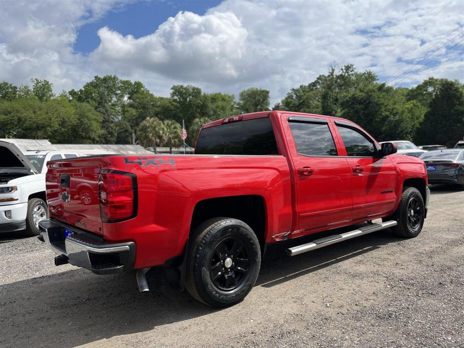 2017 Red /Black Chevrolet Silverado 1500 LT Crew Cab 4WD (3GCUKRECXHG) with an 5.3l V8 DI VVT Flex 5.3l engine, Automatic transmission, located at 745 East Steele Rd., West Columbia, SC, 29170, (803) 755-9148, 33.927212, -81.148483 - Special Internet Price! 2017 Chevrolet Silverado LT 1500 with Bluetooth, backup camera, seats 6, Chevrolet MyLink Radio with 8 diagonal color touch-screen, AM/FM stereo, digital clock, USB ports, auxiliary jack, voice-activated technology for radio and phone; and Shop with the ability to browse, sel - Photo #3