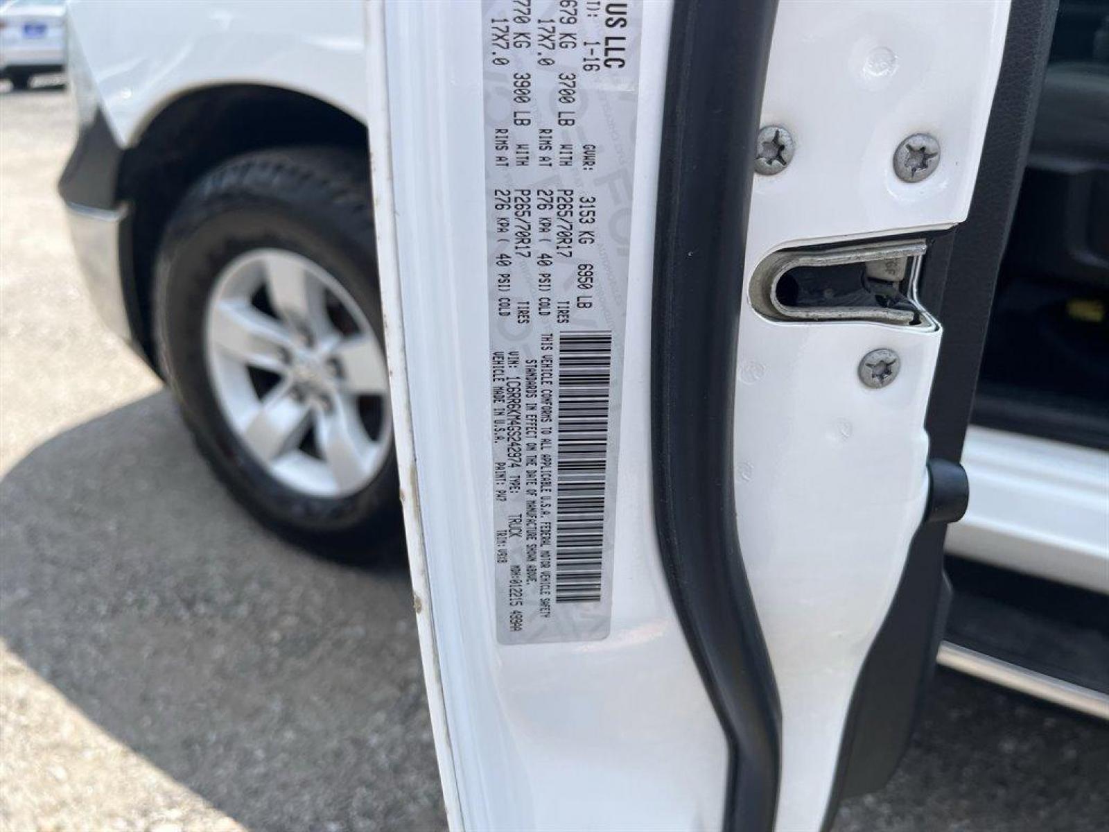 2016 White /Grey Ram 1500 (1C6RR6KM4GS) with an 3.0l V6 DI Dohc Tdsl 3.0l engine, Automatic transmission, located at 745 East Steele Rd., West Columbia, SC, 29170, (803) 755-9148, 33.927212, -81.148483 - Special Internet Price! 2016 Ram 1500 with Radio with Seek-Scan, Backup camera, Manual Air Conditioning, Cruise Control with Steering Wheel Controls, Rear 40/20/40 Split Bench Seat, Powered windows, Powered door locks, Plus more! - Photo #33