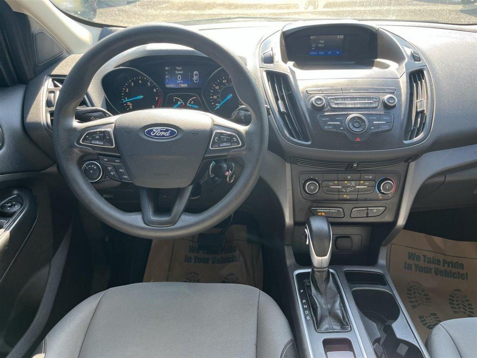 2019 Grey /Grey Ford Escape S (1FMCU0F72KU) with an 2.5l I-4 Smpi Dohc 2.5l engine, Automatic transmission, located at 745 East Steele Rd., West Columbia, SC, 29170, (803) 755-9148, 33.927212, -81.148483 - Special Internet Price! 2019 Ford Escape S with Radio w/Seek-Scan, Clock, Steering Wheel Controls, Bluetooth, Cloth Front Bucket Seats, Manual Air Conditioning, Rear 60-40 Folding Split-Bench, Cruise Control, Remote Keyless Entry, Plus more! - Photo #4