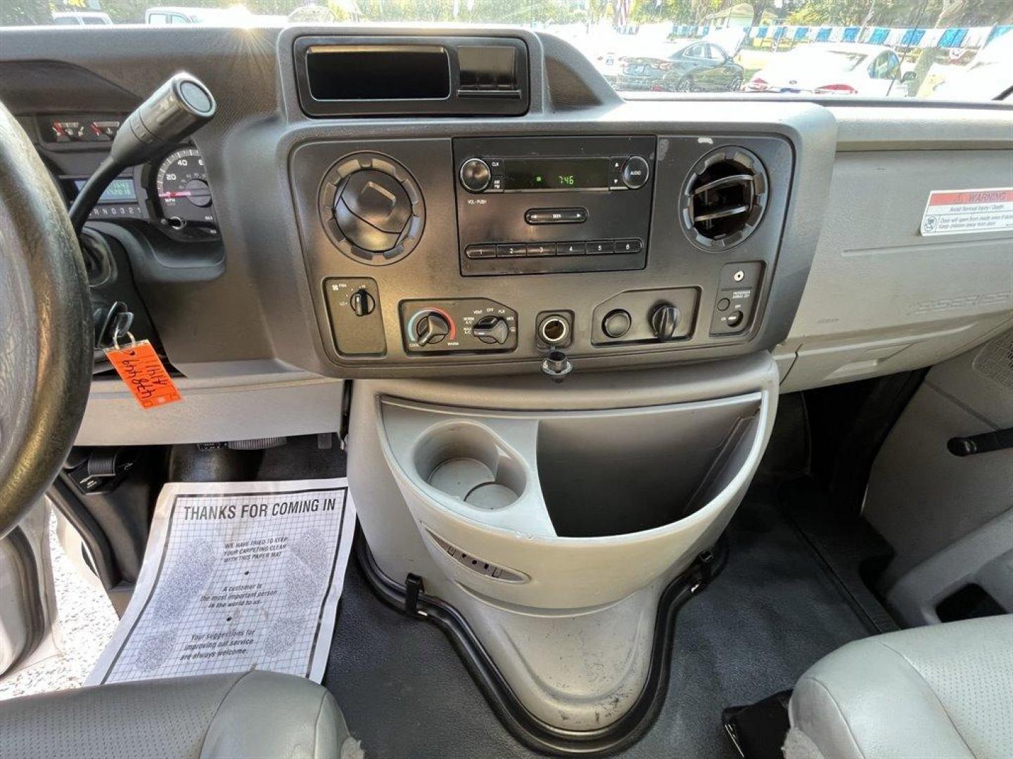 2015 White /Grey Ford Commercial Vans (1FDWE3FL3FD) with an 5.4l V8 SFI Sohc Flex 5.4 engine, Automatic transmission, located at 745 East Steele Rd., West Columbia, SC, 29170, (803) 755-9148, 33.927212, -81.148483 - Special Internet Price! 2015 FORD COMMERCIAL VAN E350 - Photo#7