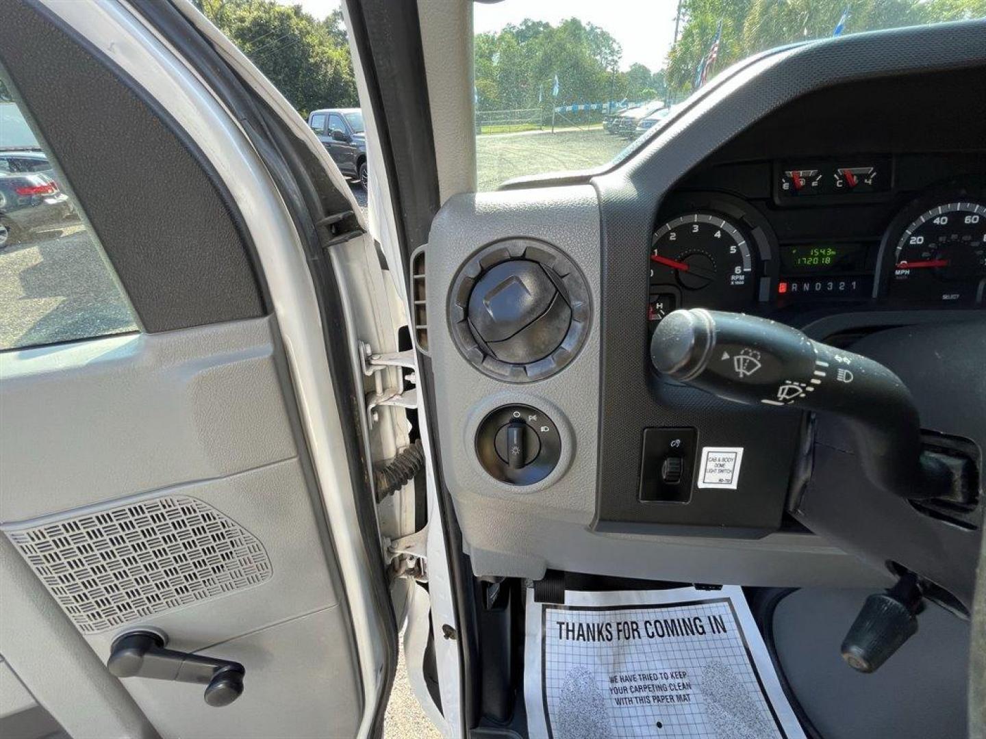 2015 White /Grey Ford Commercial Vans (1FDWE3FL3FD) with an 5.4l V8 SFI Sohc Flex 5.4 engine, Automatic transmission, located at 745 East Steele Rd., West Columbia, SC, 29170, (803) 755-9148, 33.927212, -81.148483 - Special Internet Price! 2015 FORD COMMERCIAL VAN E350 - Photo#8