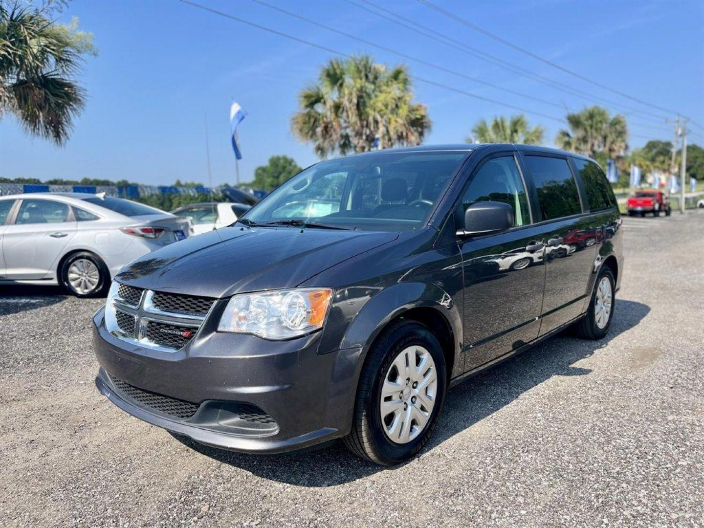 2019 Grey /Black Dodge Grand Caravan (2C4RDGBG3KR) with an 3.6l V6 MPI Dohc VVT Flex engine, Automatic transmission, located at 745 East Steele Rd., West Columbia, SC, 29170, (803) 755-9148, 33.927212, -81.148483 - Special Internet Price! 2019 Dodge Grand Caravan SE with Radio w/Seek-Scan, Aux Port, 6.5 Touchscreen Display, Cruise Control, Bluetooth, Backup Camera, Second Row Captains Seats, 3rd Row Bench Split Seat, Stow N' Go 3rd Row Split Bench Seat, Cloth Interior, Dual Zone Front Manual Air Conditioning, - Photo#0