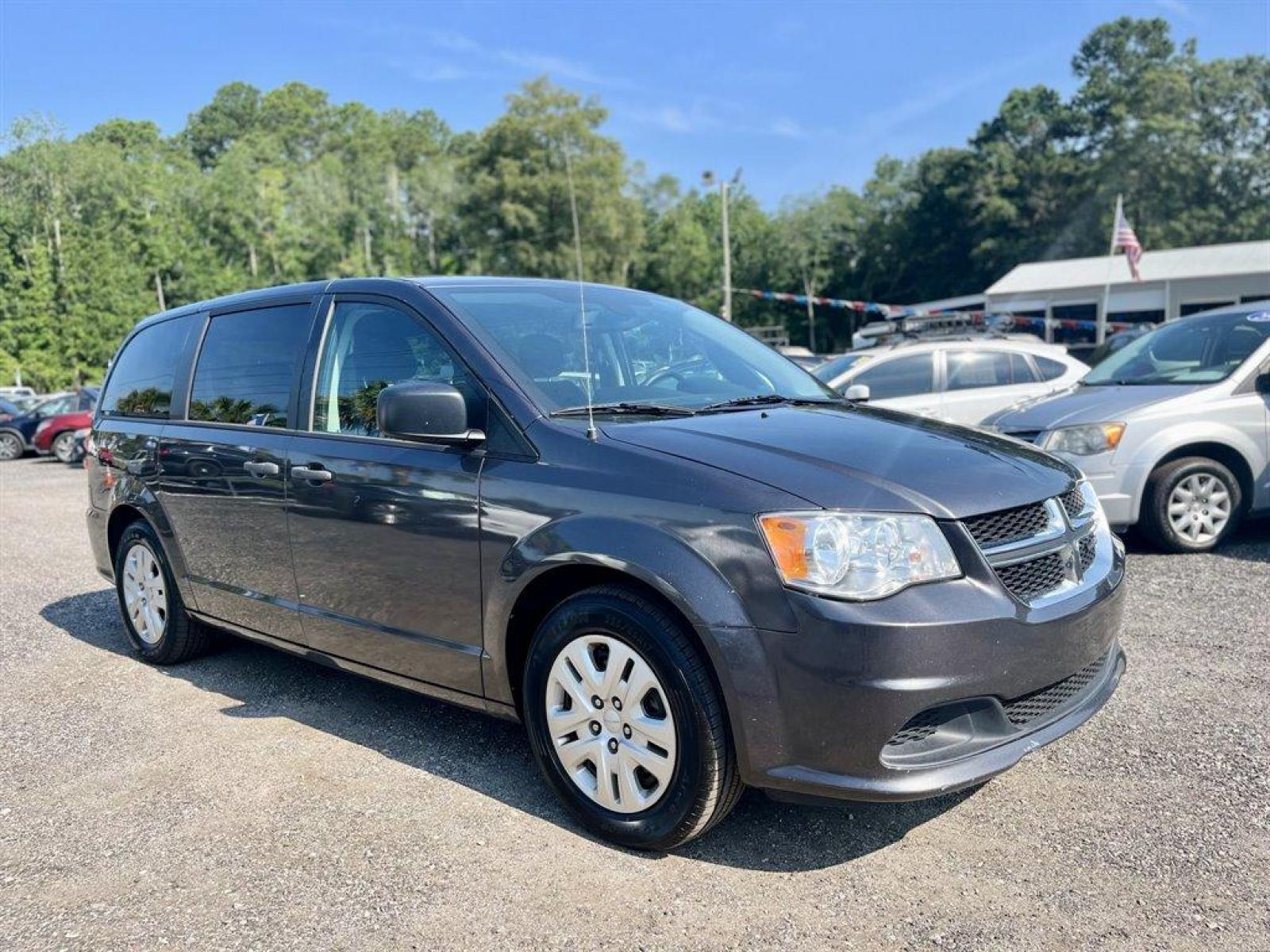 2019 Grey /Black Dodge Grand Caravan (2C4RDGBG3KR) with an 3.6l V6 MPI Dohc VVT Flex engine, Automatic transmission, located at 745 East Steele Rd., West Columbia, SC, 29170, (803) 755-9148, 33.927212, -81.148483 - Special Internet Price! 2019 Dodge Grand Caravan SE with Radio w/Seek-Scan, Aux Port, 6.5 Touchscreen Display, Cruise Control, Bluetooth, Backup Camera, Second Row Captains Seats, 3rd Row Bench Split Seat, Stow N' Go 3rd Row Split Bench Seat, Cloth Interior, Dual Zone Front Manual Air Conditioning, - Photo #3