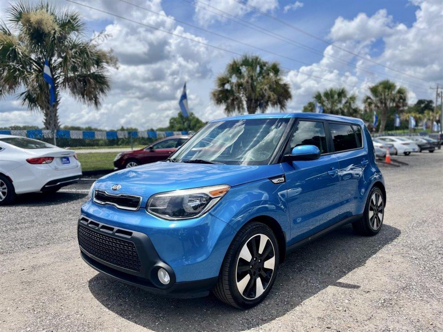 2016 Blue /Black Kia Soul (KNDJP3A55G7) with an 2.0l I-4 DI Dohc 2.0l engine, Automatic transmission, located at 745 East Steele Rd., West Columbia, SC, 29170, (803) 755-9148, 33.927212, -81.148483 - 2016 Kia Soul with AM/FM/MP3 Audio System, Bluetooth, Backup Camera, Cruise Control w/Steering Wheel Controls, Front Bucket Seats, Power Door Locks, Remote Keyless Entry, Manual Air Conditioning, 60-40 Folding Bench Rear Seat, Plus more! - Photo#0