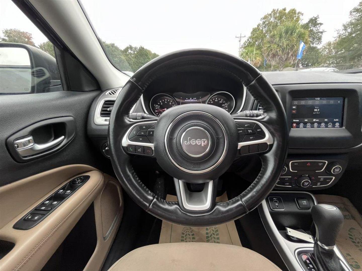 2019 Blue /Tan Jeep Compass (3C4NJCAB4KT) with an 2.4l I-4 MPI Sohc 2.4l engine, Automatic transmission, located at 745 East Steele Rd., West Columbia, SC, 29170, (803) 755-9148, 33.927212, -81.148483 - Special Internet Price! 2019 Jeep Compass with Uconnect 4 with 7 Display, Backup camera, Cruise Control w/Steering Wheel Controls, Dual Zone Front Automatic Air Conditioning, Cloth interior, Remote Keyless Entry, Proximity Key For Push Button Start Only, Plus more! - Photo#5