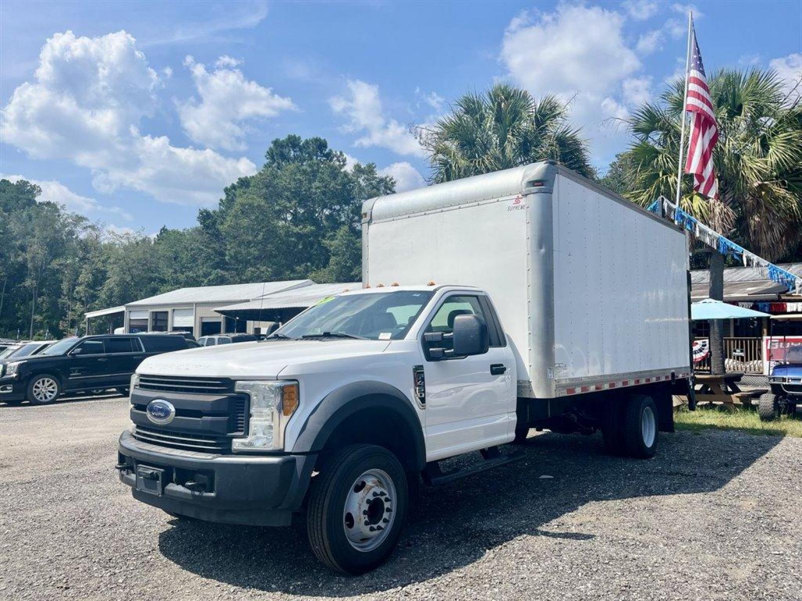 2017 White /Grey Ford F450 S/D (1FDUF4GYXHE) with an 6.8l V10 EFI Sohc 6.8l engine, Automatic transmission, located at 745 East Steele Rd., West Columbia, SC, 29170, (803) 755-9148, 33.927212, -81.148483 - MORE PHOTOS COMING SOON!!! 2017 FORD F450 - CURRENTLY IN RECONDITIONING - Photo #0