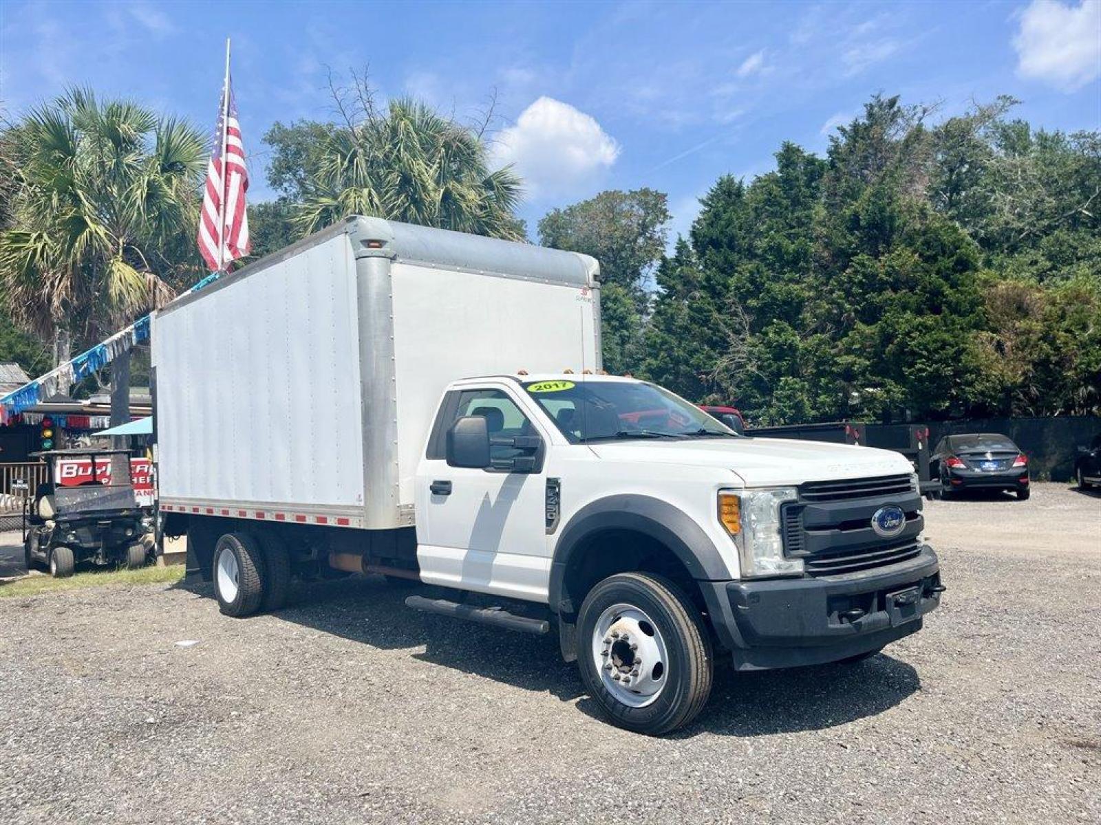 2017 White /Grey Ford F450 S/D (1FDUF4GYXHE) with an 6.8l V10 EFI Sohc 6.8l engine, Automatic transmission, located at 745 East Steele Rd., West Columbia, SC, 29170, (803) 755-9148, 33.927212, -81.148483 - MORE PHOTOS COMING SOON!!! 2017 FORD F450 - CURRENTLY IN RECONDITIONING - Photo #3