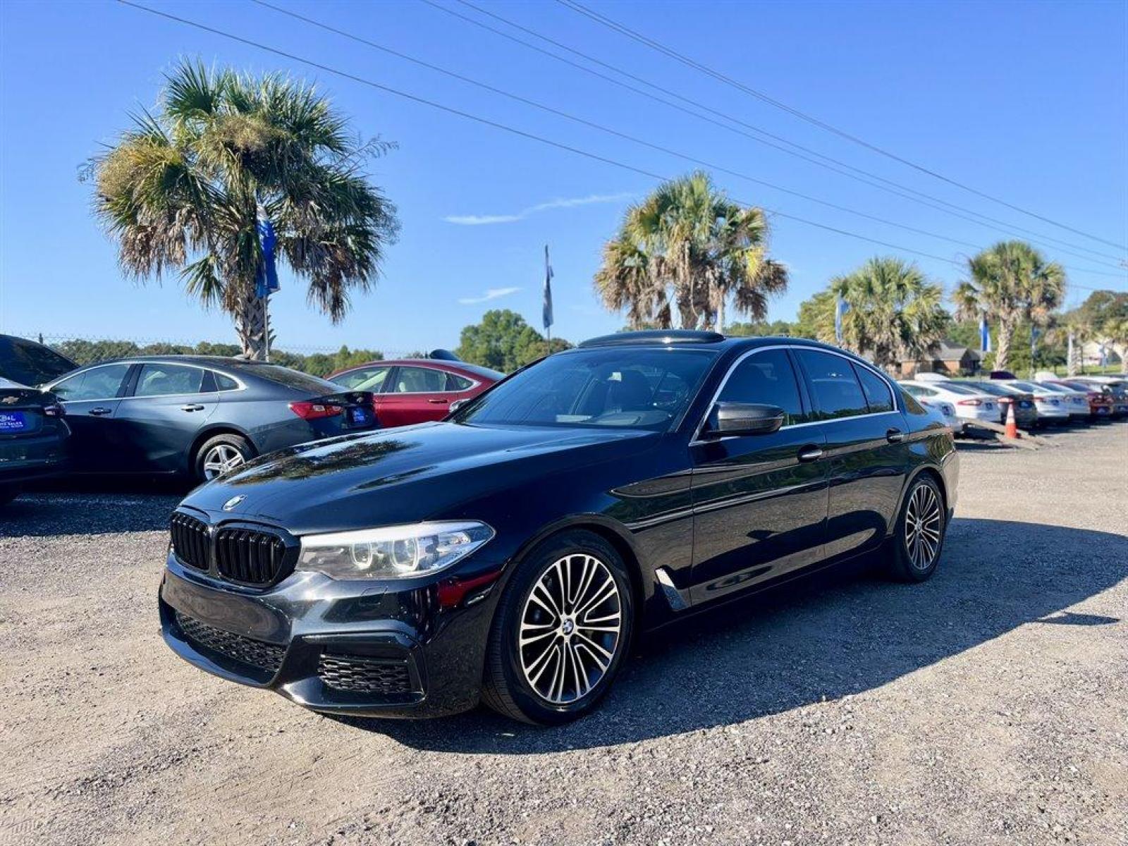 2017 Black /Black BMW 5-Series (WBAJA7C38HG) with an 2.0l I-4 DI Dohc T/C 2.0l engine, Automatic transmission, located at 745 East Steele Rd., West Columbia, SC, 29170, (803) 755-9148, 33.927212, -81.148483 - 2017 BMW 5-Series 530xi with AM/FM Audio System, Bluetooth Wireless Phone Connectivity, Navigation, Backup Camera, Heated Seats, Heated Steering Wheel, Leather Interior, Proximity Key For Push Button Start, Sunroof, Memory Settings, Plus more! - Photo #1