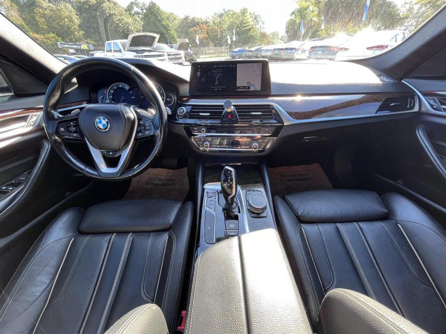 2017 Black /Black BMW 5-Series (WBAJA7C38HG) with an 2.0l I-4 DI Dohc T/C 2.0l engine, Automatic transmission, located at 745 East Steele Rd., West Columbia, SC, 29170, (803) 755-9148, 33.927212, -81.148483 - 2017 BMW 5-Series 530xi with AM/FM Audio System, Bluetooth Wireless Phone Connectivity, Navigation, Backup Camera, Heated Seats, Heated Steering Wheel, Leather Interior, Proximity Key For Push Button Start, Sunroof, Memory Settings, Plus more! - Photo#9