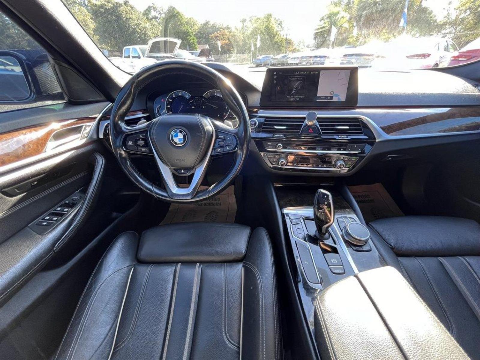 2017 Black /Black BMW 5-Series (WBAJA7C38HG) with an 2.0l I-4 DI Dohc T/C 2.0l engine, Automatic transmission, located at 745 East Steele Rd., West Columbia, SC, 29170, (803) 755-9148, 33.927212, -81.148483 - 2017 BMW 5-Series 530xi with AM/FM Audio System, Bluetooth Wireless Phone Connectivity, Navigation, Backup Camera, Heated Seats, Heated Steering Wheel, Leather Interior, Proximity Key For Push Button Start, Sunroof, Memory Settings, Plus more! - Photo #5