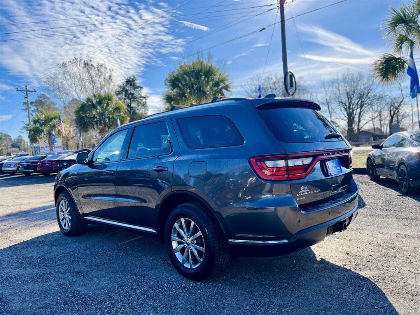 2017 Grey /Tan Dodge Durango (1C4RDJAGXHC) with an 3.6l V6 MPI Dohc 3.6l engine, Automatic transmission, located at 745 East Steele Rd., West Columbia, SC, 29170, (803) 755-9148, 33.927212, -81.148483 - Special Internet Price! 2017 Dodge Durango SXT with Uconnect, Cruise Control, Keyless Entry, Dual Zone Front Automatic Air Conditioning, Cargo Area Concealed Storage, 3rd Row Seating, Cloth Interior, Heated Front Seats, Powered Driver Seat, Powered Windows, Powered Door Locks, Plus More! - Photo#1