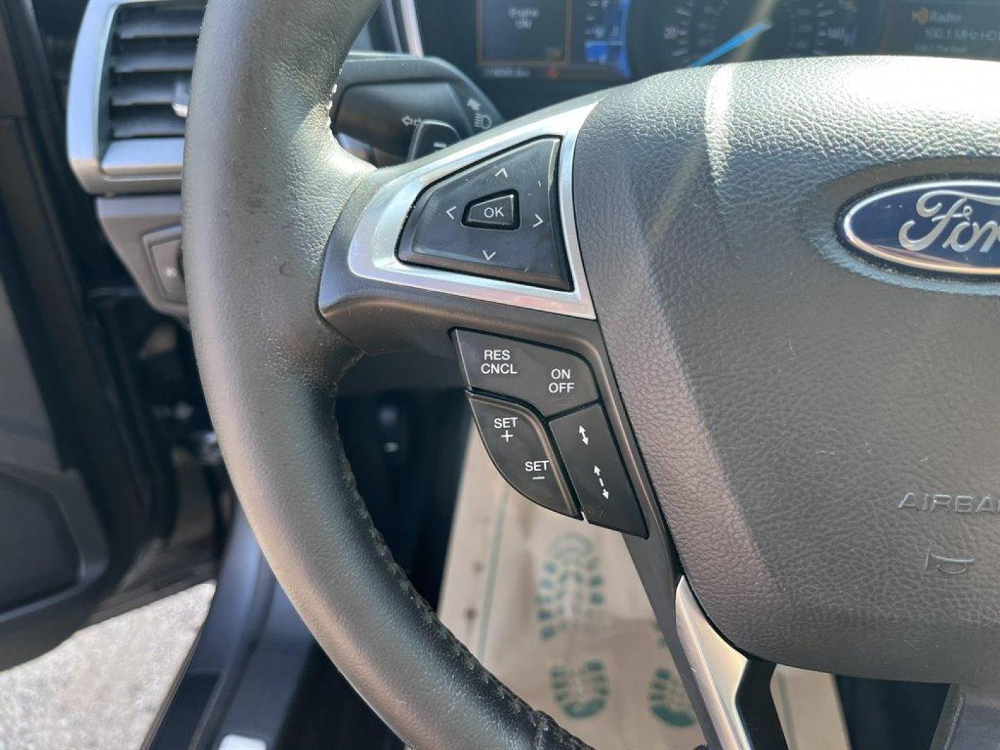 2015 Grey /Black Ford Fusion (3FA6P0K9XFR) with an 2.0l I-4 DI T/C Ecoboost engine, Automatic transmission, located at 745 East Steele Rd., West Columbia, SC, 29170, (803) 755-9148, 33.927212, -81.148483 - Special Internet Price! 2015 Ford Fusion Titanium with Bluetooth, Backup camera, Navigation, Sunroof, SIRIUS Satellite Radio, Remote Keyless Entry, Leather Interior, Rear 60-40 Folding Bench, Cruise Control with Steering Wheel Controls, Plus more! - Photo#6