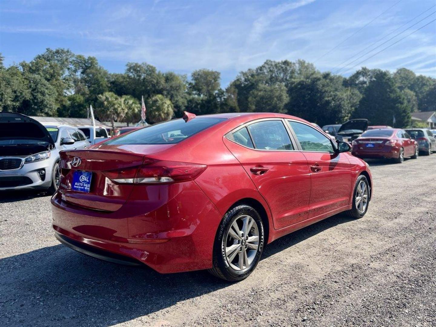 2017 Burgundy /Black Hyundai Elantra (5NPD84LFXHH) with an 2.0l I-4 MPI Dohc 2.0l engine, Automatic transmission, located at 745 East Steele Rd., West Columbia, SC, 29170, (803) 755-9148, 33.927212, -81.148483 - Special Internet Price! 2017 Hyundai Elantra with Bluetooth, AM/FM/SiriusXM/MP3, Cruise Control, Backup camera, Sunroof, Powered driver seat, Cloth interior, Remote Keyless Entry, Rear Collision Warning, Blind Spot, Plus more! - Photo#2