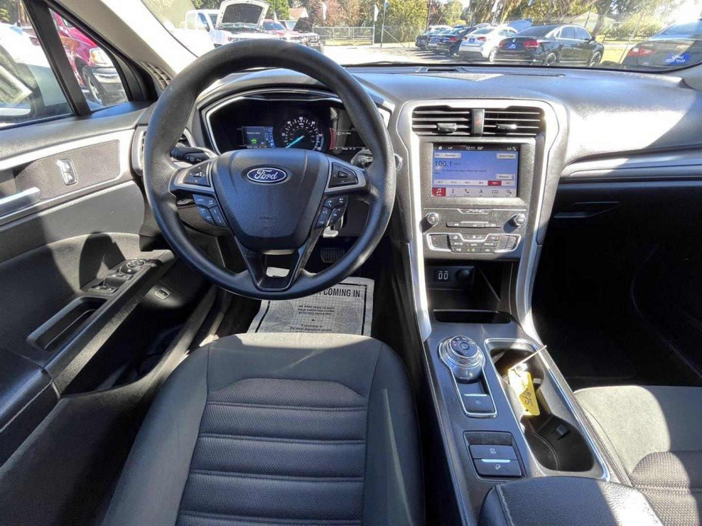 2019 Silver /Black Ford Fusion (3FA6P0LU7KR) with an 2.0l I-4 Smpi Dohc Hybrid engine, Automatic transmission, located at 745 East Steele Rd., West Columbia, SC, 29170, (803) 755-9148, 33.927212, -81.148483 - Special Internet Price! 2019 FORD FUSION - - Photo#4