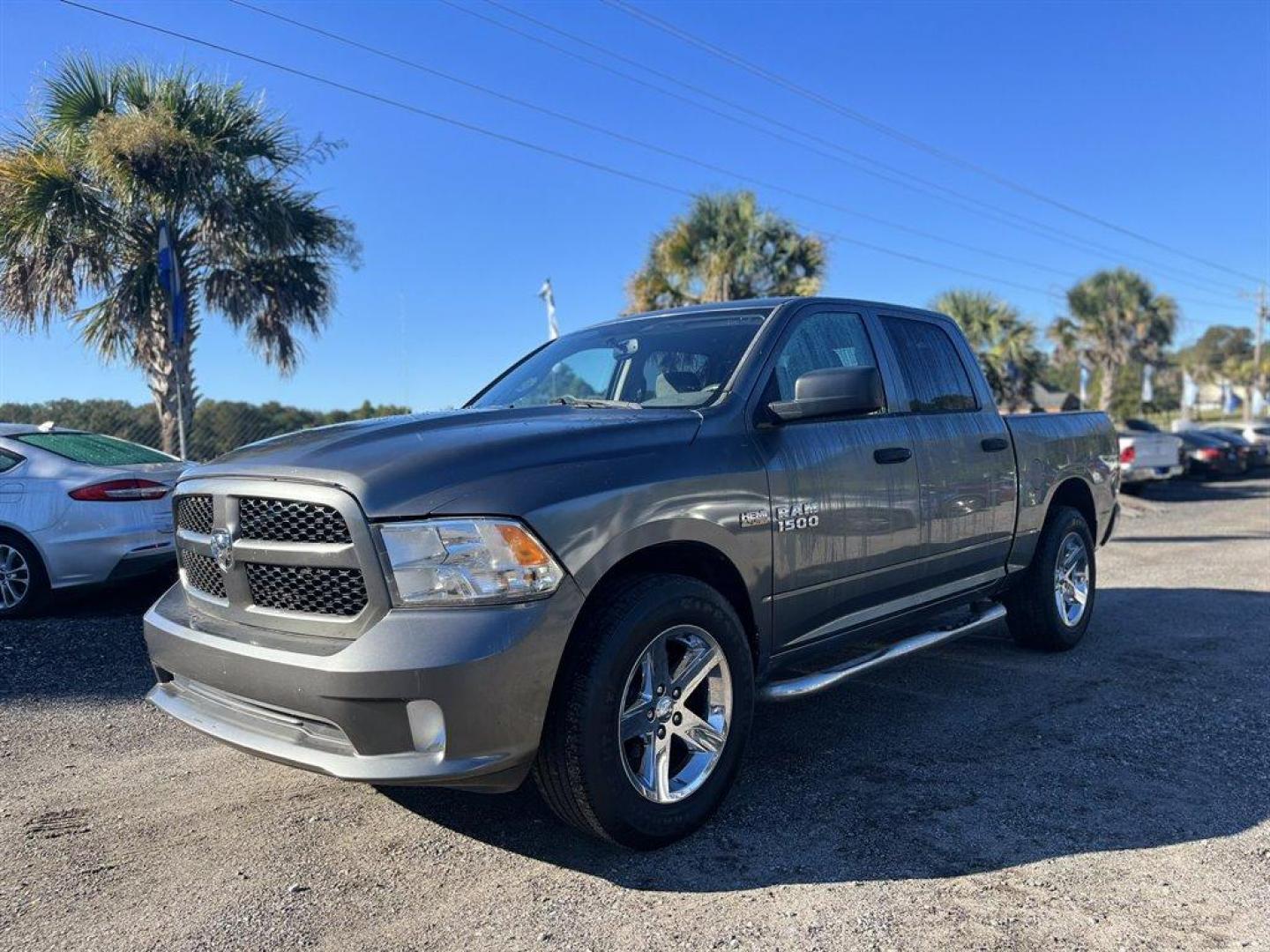 2013 Grey /Grey Ram 1500 (1C6RR6KT9DS) with an 5.7l V8 Smpi Hemi 5.7l engine, Automatic transmission, located at 745 East Steele Rd., West Columbia, SC, 29170, (803) 755-9148, 33.927212, -81.148483 - Special Internet Price! 2013 Ram 1500 with AM/FM stereo, Cruise control, Cloth interior, Rear under seat storage compartment, Air conditioning, Plus more! - Photo#0