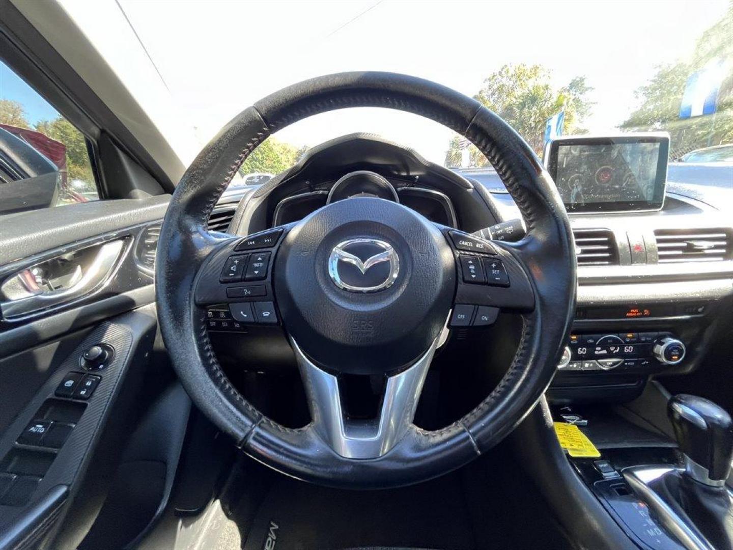 2014 Blue /Black Mazda Mazda3 (JM1BM1M31E1) with an 2.5l I-4 DI Dohc 2.5l engine, Automatic transmission, located at 745 East Steele Rd., West Columbia, SC, 29170, (803) 755-9148, 33.927212, -81.148483 - Special Internet Price! 2014 Mazda Mazda3 with Bluetooth, Backup camera, Navigation, Headsup display, Leather interior, Cruise control, Dual Zone Front Automatic Air Conditioning, Remote Keyless Entry, Powered windows, Powered door locks, Plus more! - Photo#5