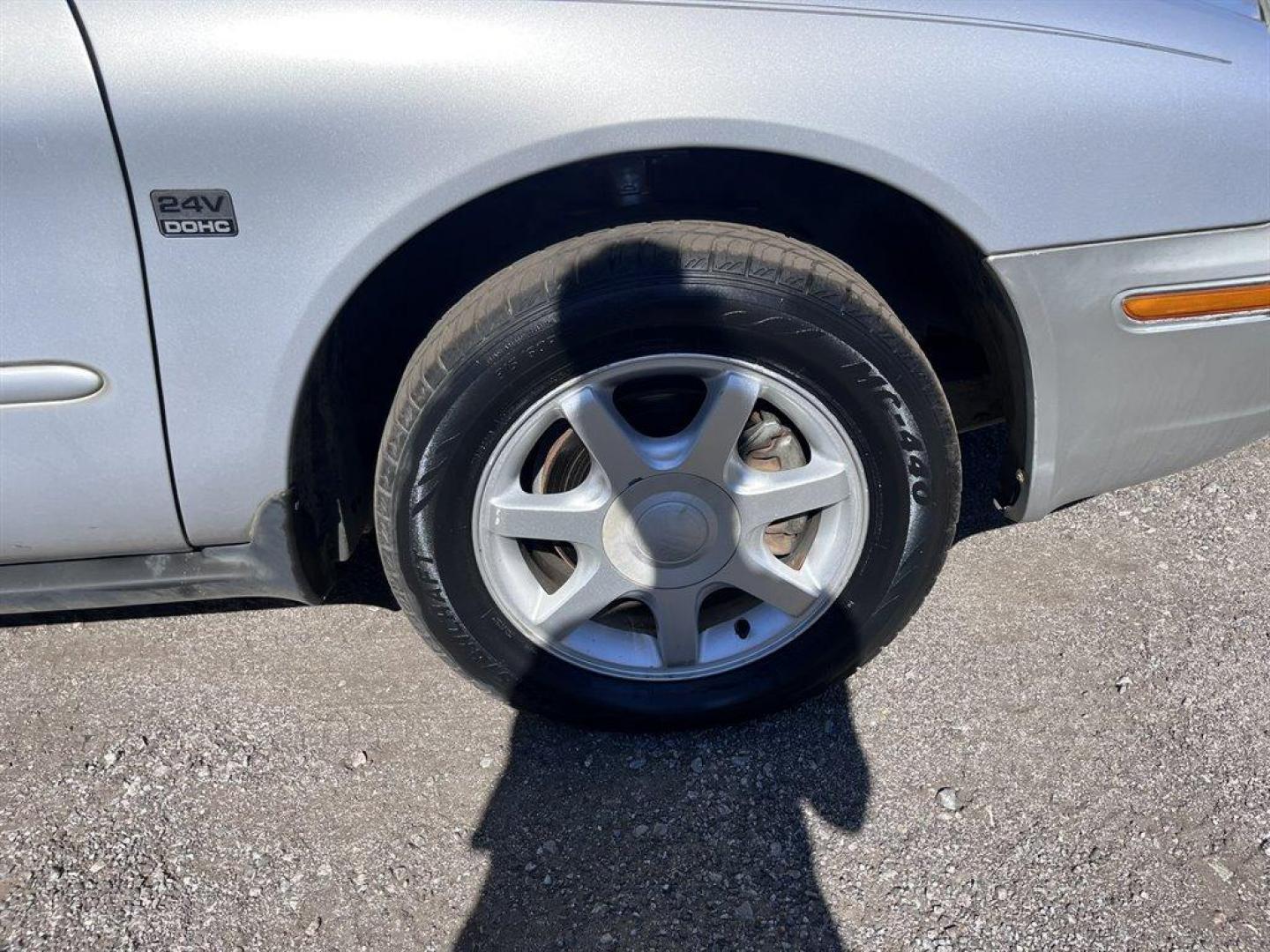 2003 Silver /Grey Mercury Sable (1MEFM55SX3G) with an 3.0l V6 EFI 4v 3.0l engine, Automatic transmission, located at 745 East Steele Rd., West Columbia, SC, 29170, (803) 755-9148, 33.927212, -81.148483 - Special Internet Price! 2003 Mercury Sable with AM/FM stereo radio, Cruise control, Leather interior, Powered windows, Remote keyless entry, Powered door locks, Plus more! - Photo#25