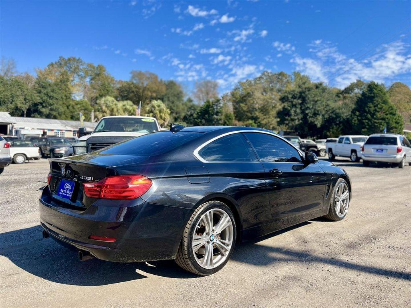 2016 Black /Black BMW 4-Series (WBA3R1C50GK) with an 3.0l I-6 DI Dohc T/C 3.0l engine, Automatic transmission, located at 745 East Steele Rd., West Columbia, SC, 29170, (803) 755-9148, 33.927212, -81.148483 - Special Internet Price! 2016 BMW 435i with Hands-Free Bluetooth, AM/FM/HD Stereo, Backup camera, Navigation, Cruise control, Sunroof, Leather interior, Power front seats, Remote Keyless Entry, Powered windows, Powered door locks, Plus more! - Photo#2