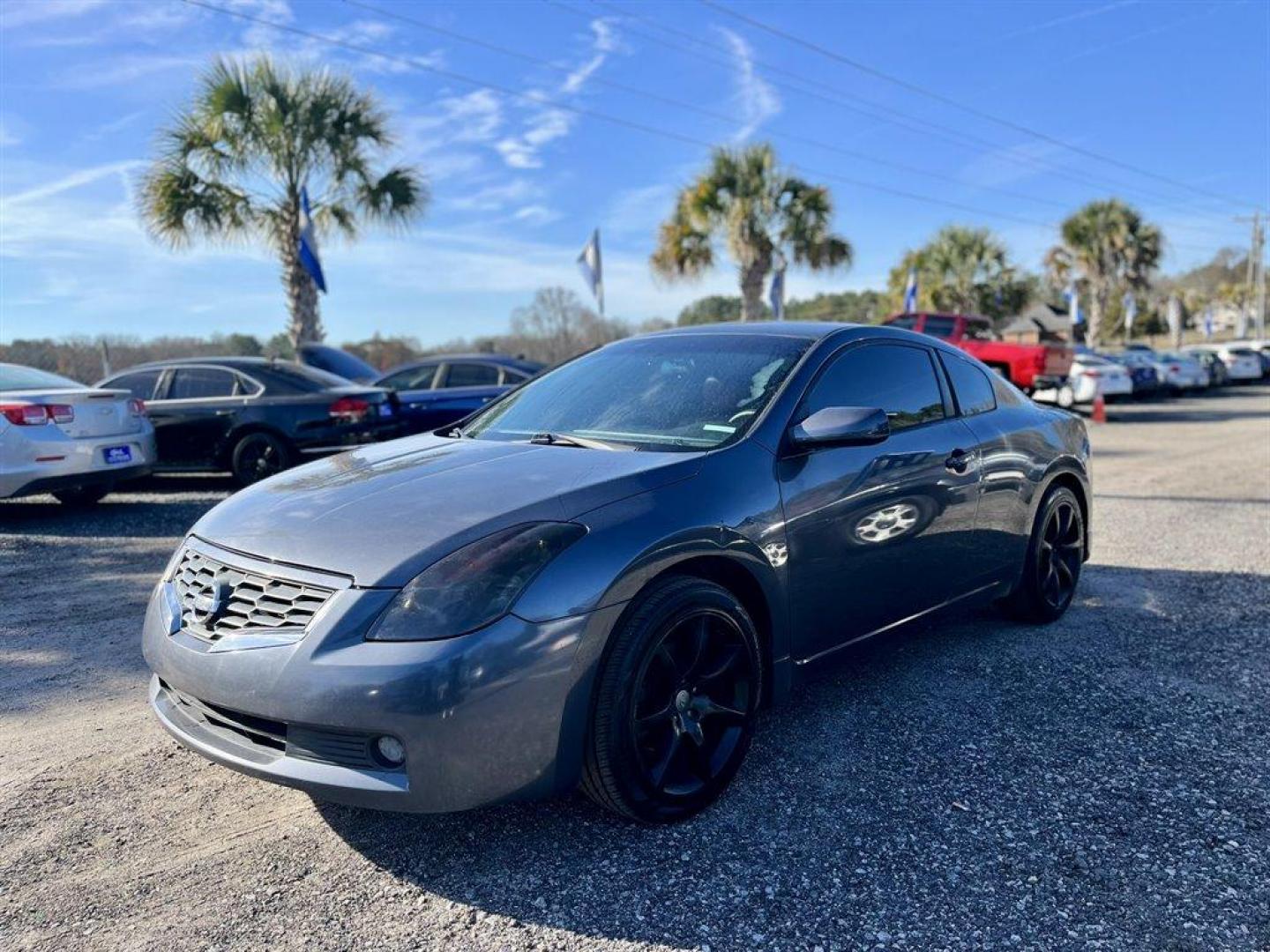 2008 Grey /Red Nissan Altima (1N4AL24E48C) with an 2.5l I-4 MPI Dohc 2.5l engine, Manual transmission, located at 745 East Steele Rd., West Columbia, SC, 29170, (803) 755-9148, 33.927212, -81.148483 - Special Internet Price! 2008 Nissan Altima with AM/FM stereo, Manual Transmission, Cruise Control, Push To Start, Air conditioning, Red Leather Interior, Powered Windows, Powered Door Locks, Plus More! - Photo#0