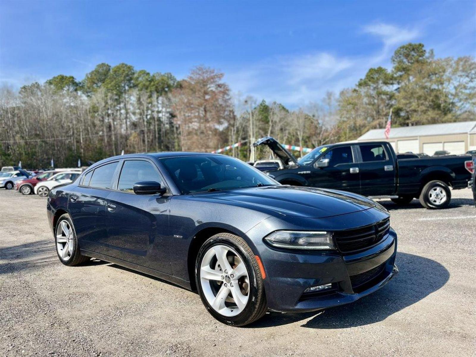 2016 Black /Black Dodge Charger (2C3CDXCTXGH) with an 5.7l V8 SFI Hemi MLT-Disp engine, Automatic transmission, located at 745 East Steele Rd., West Columbia, SC, 29170, (803) 755-9148, 33.927212, -81.148483 - Special Internet Price! 2016 Dodge Charger R/T with Bluetooth, SiriusXM AM/FM/Satellite, Uconnect, Cruise Control, Dual Zone Front Automatic Air Conditioning, Remote Keyless Entry, Push Button Start, Cloth Interior, Front Bucket Seats, Rear 60-40 Folding Bench, Powered Driver Seat, Powered Windows, - Photo #3