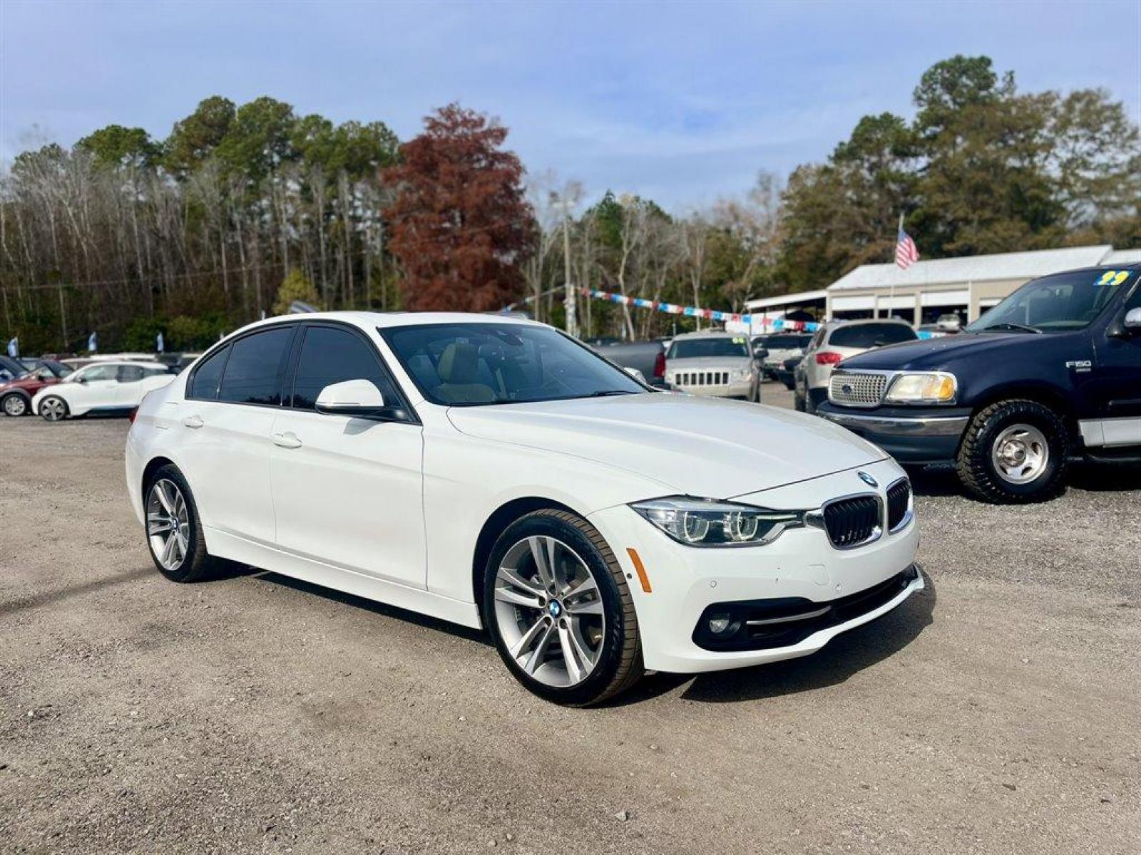 2016 White /Tan BMW 3-Series (WBA8E3G5XGN) with an 2.0l I-4 DI Dohc T/C 2.0l engine, Automatic transmission, located at 745 East Steele Rd., West Columbia, SC, 29170, (803) 755-9148, 33.927212, -81.148483 - Special Internet Price! 2016 BMW 3-Series with Bluetooth, Hi-Fi Sound System, Backup Camera, Navigation, Cruise Control, Sunroof, Remote Keyless Entry, Proximity Key For Push Button Start, Leather Interior, Powered Driver Seat, Heated Seats, Rear 40-20-40 Folding Bench, Plus More! - Photo #3
